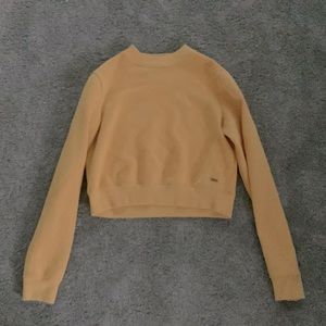 XS yellow Hollister top (yellow)